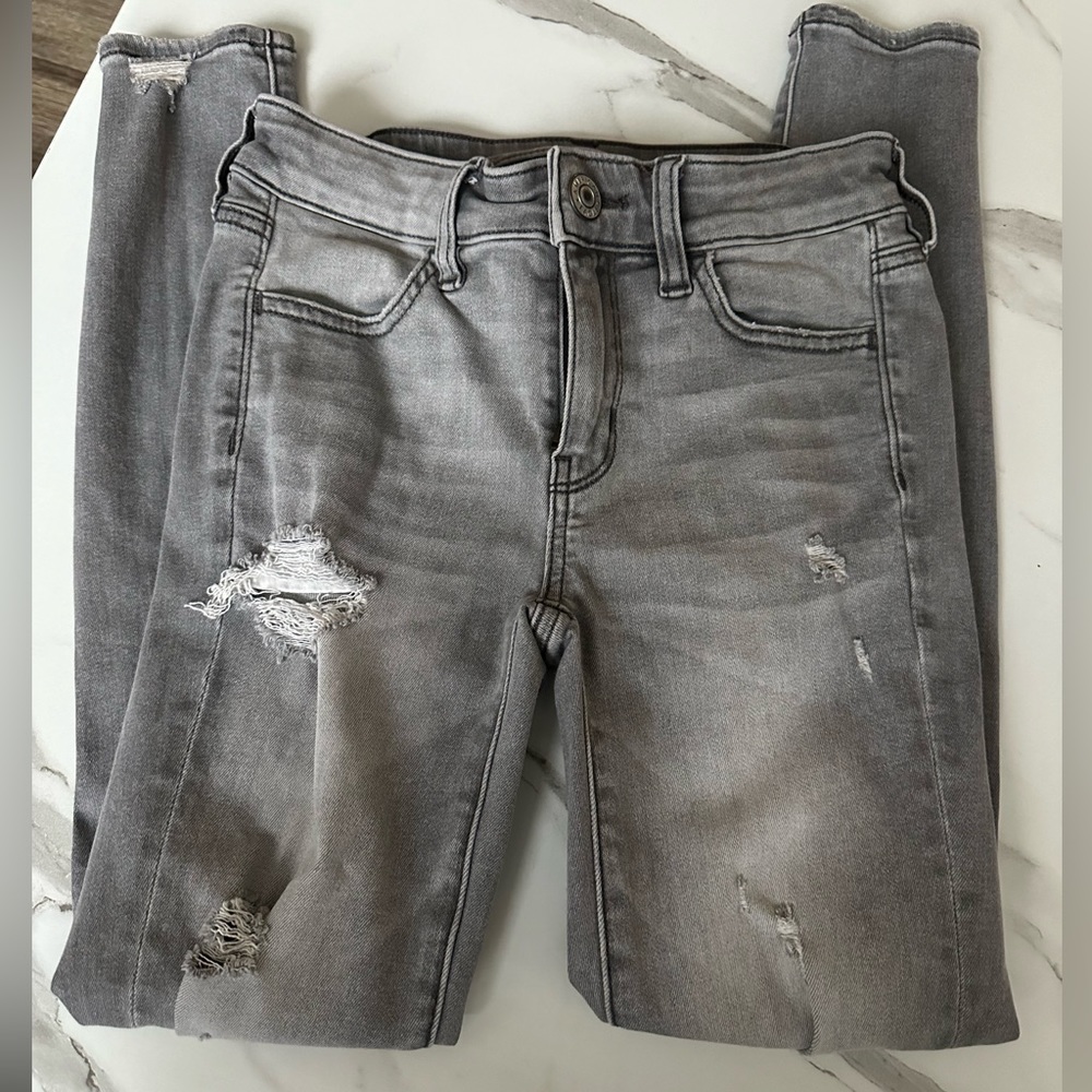 American Eagle Gray Jeggings